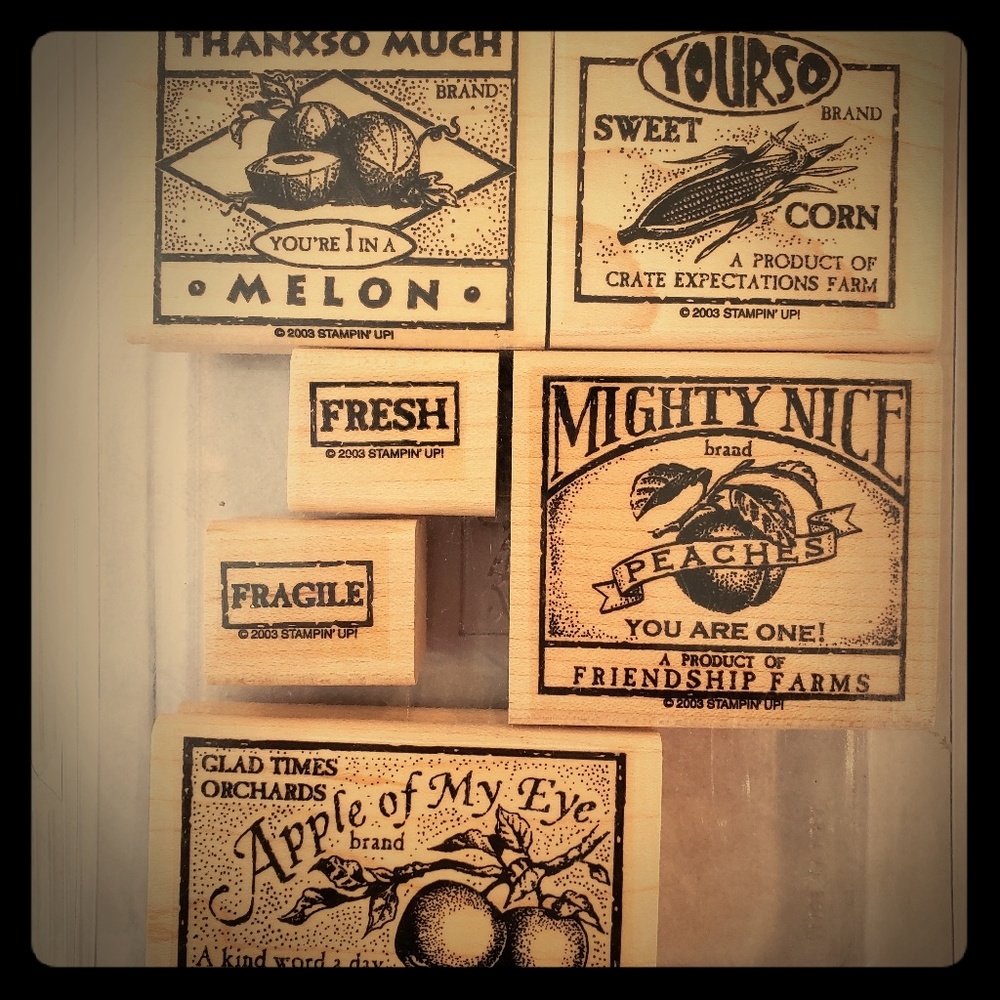 Stampin up stamps and accessories